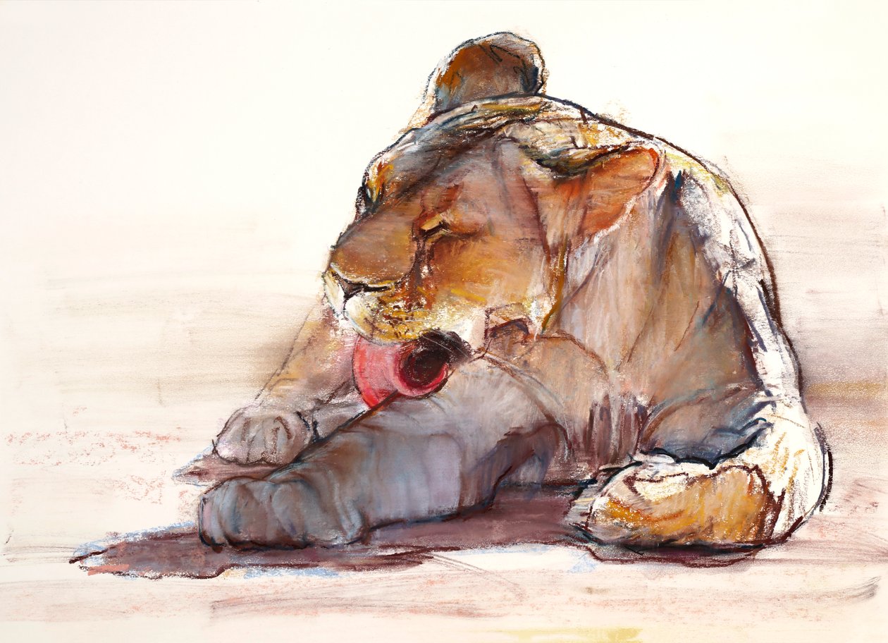 Kąpiel języka, 2019 autorstwa Mark Adlington