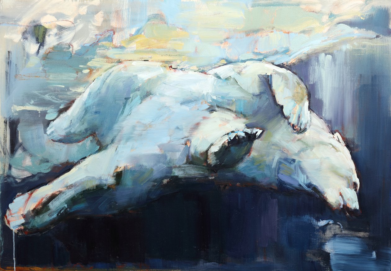 Pod lodem, 2015, autorstwa Mark Adlington