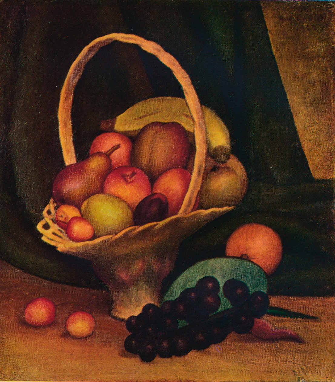 Kosz owoców, ok. 1922 r. autorstwa Mark Gertler