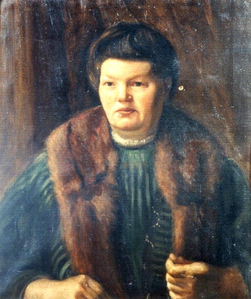 Matka Artysty, ok. 1909 (olej na płótnie) autorstwa Mark Gertler