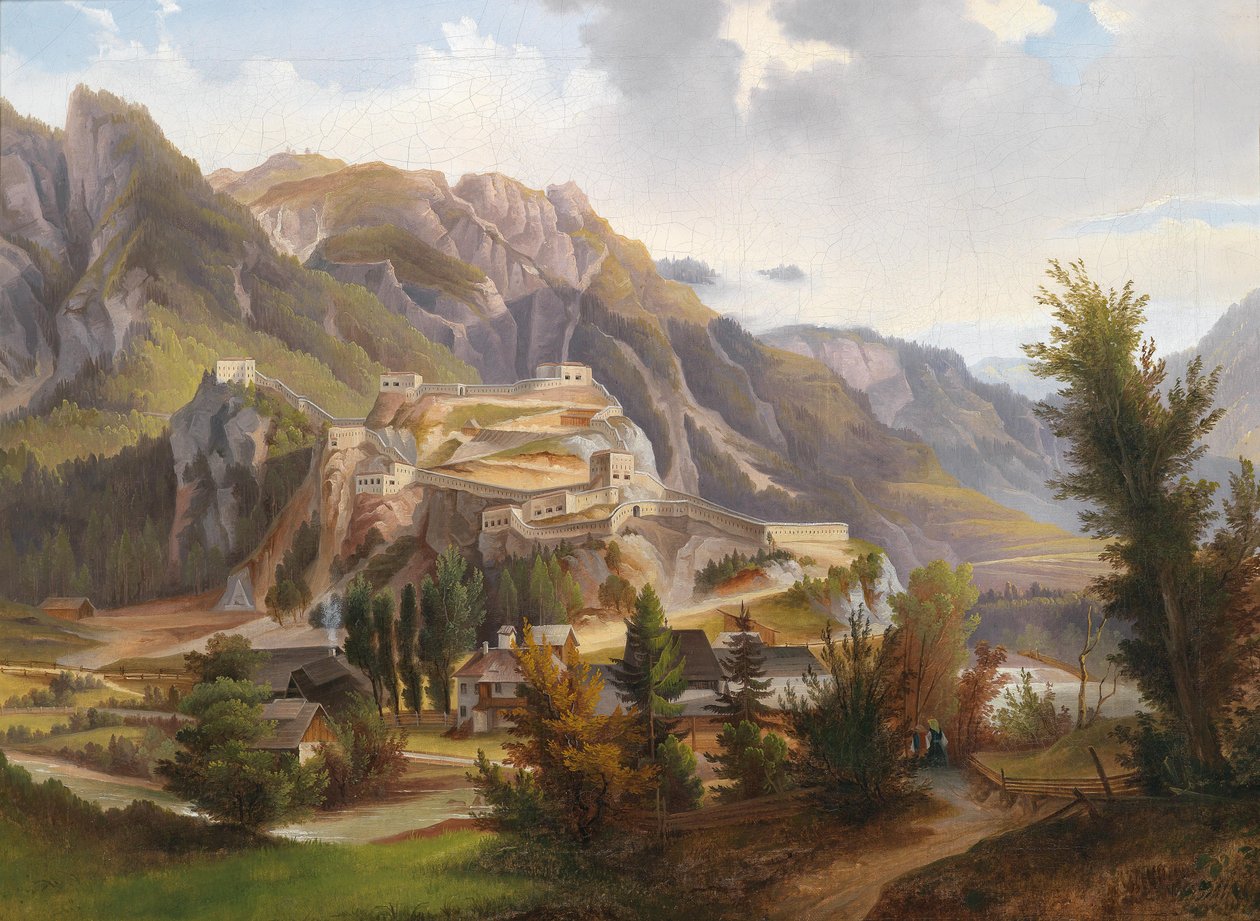 Widok na Malborghetto autorstwa Marko Pernhart