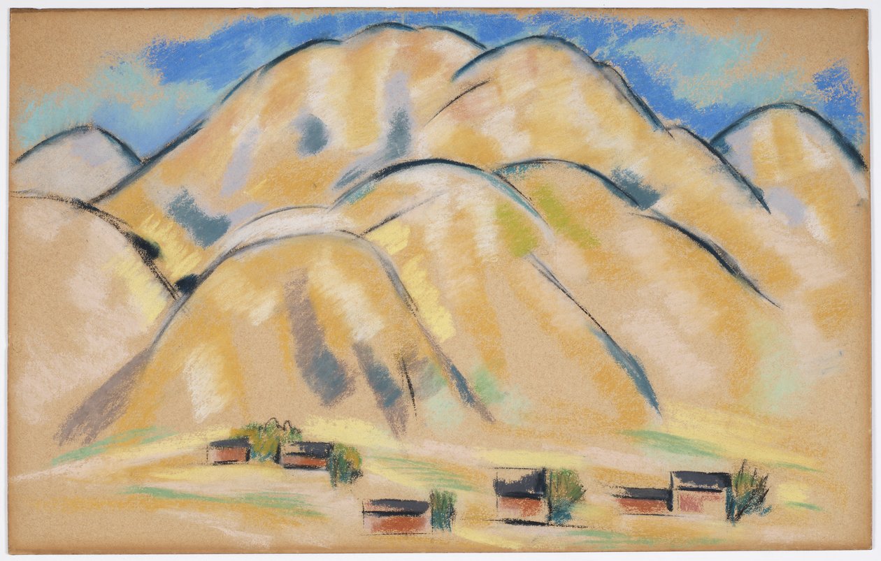 Wzgórza Nowego Meksyku autorstwa Marsden Hartley