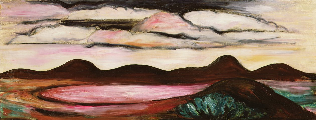 Wspomnienie z Nowego Meksyku, 1923 autorstwa Marsden Hartley