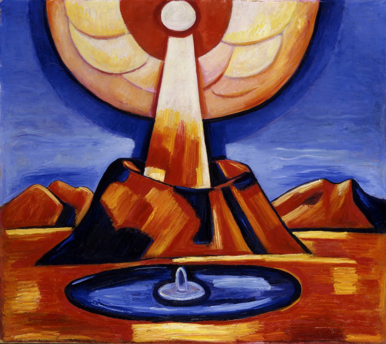 Yliaster Paracelsus, 1932. autorstwa Marsden Hartley