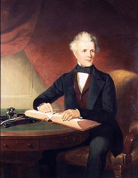Portret dr Jamesa Mitchella autorstwa Marshall Claxton