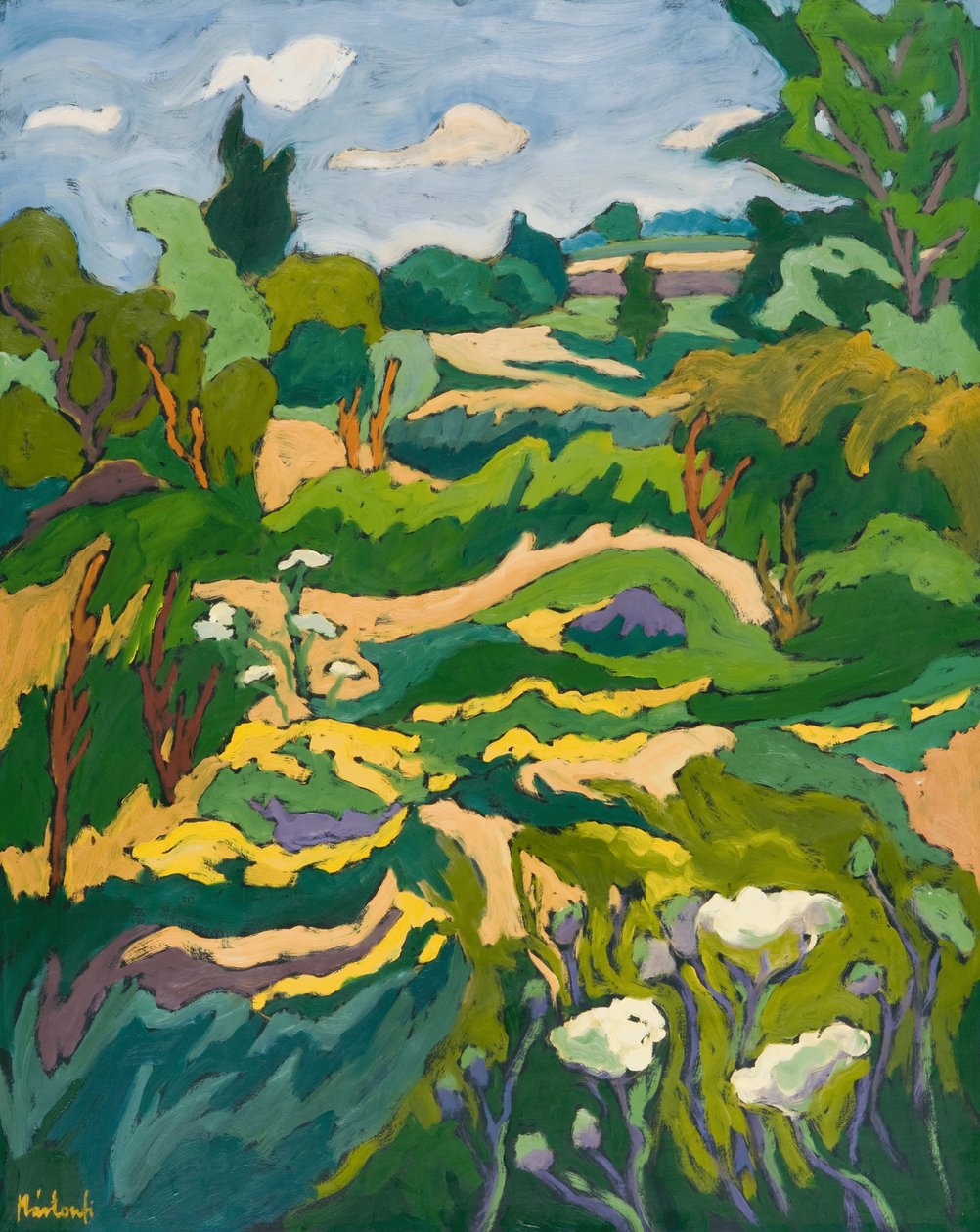 W Scenach z mojego dzieciństwa, 2006 autorstwa Marta Martonfi Benke