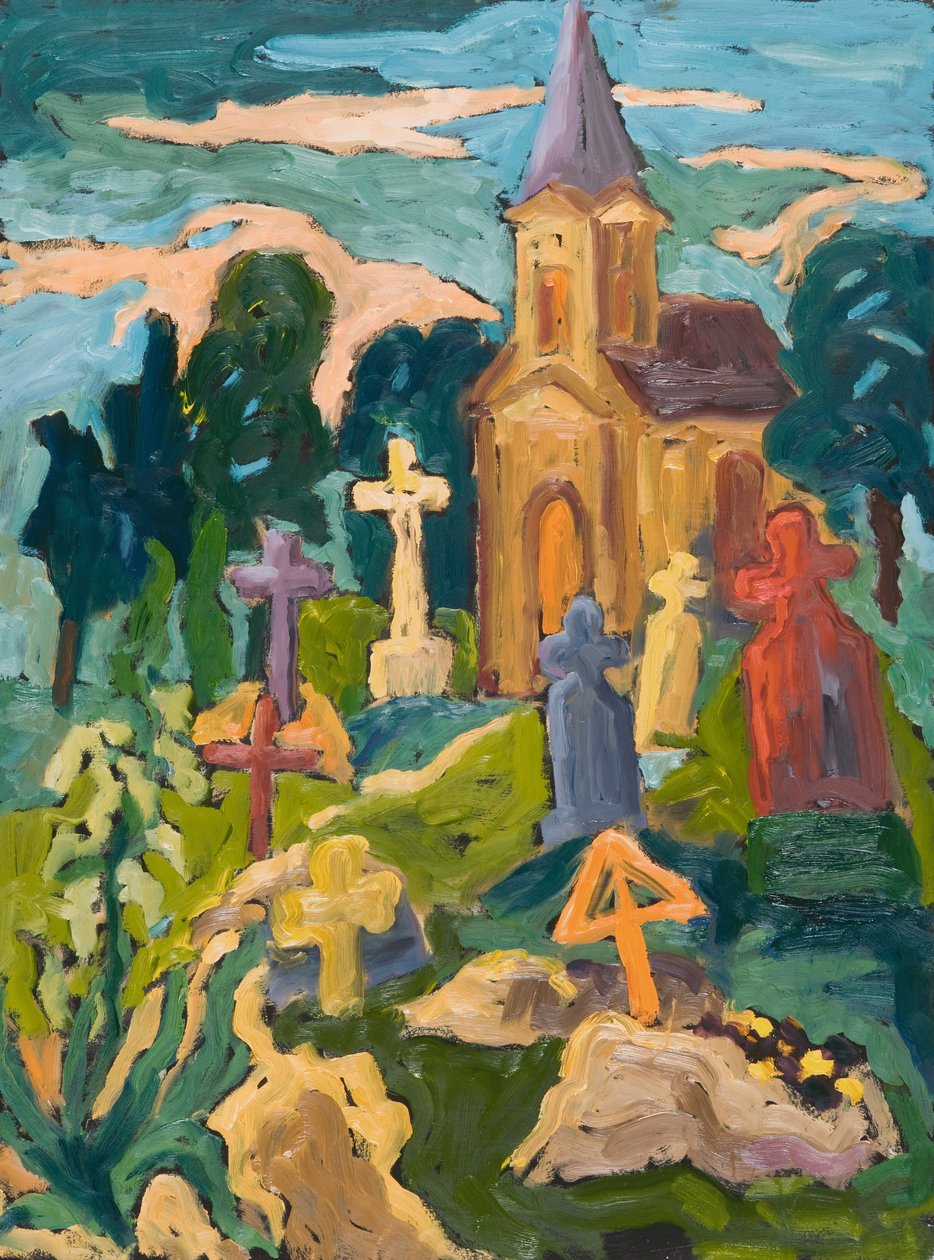 Cmentarz i Kaplica, 2005 autorstwa Marta Martonfi Benke