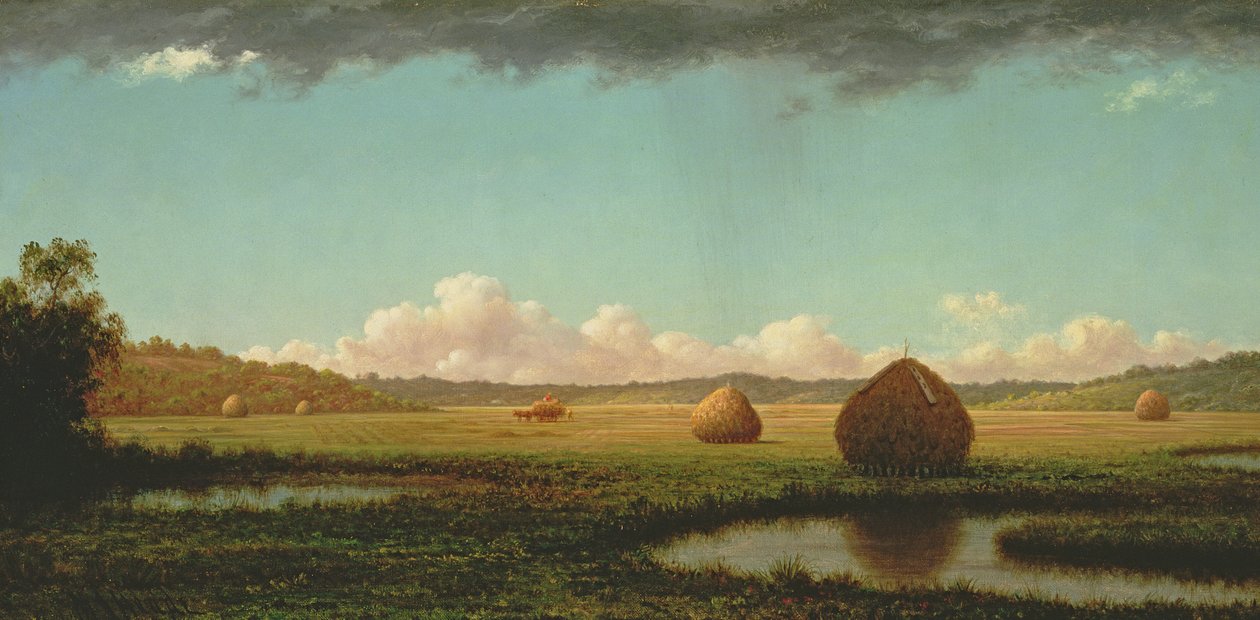 Letnie deszcze, ok. 1862-63 autorstwa Martin Johnson Heade