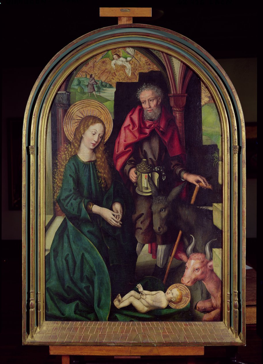 Narodzenia, c.1478 autorstwa Martin Schongauer