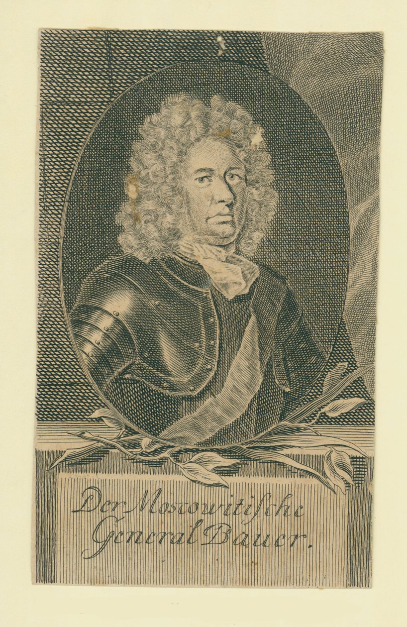 Christian Felix Bauer 1667-1717 autorstwa Martin Bernigeroth