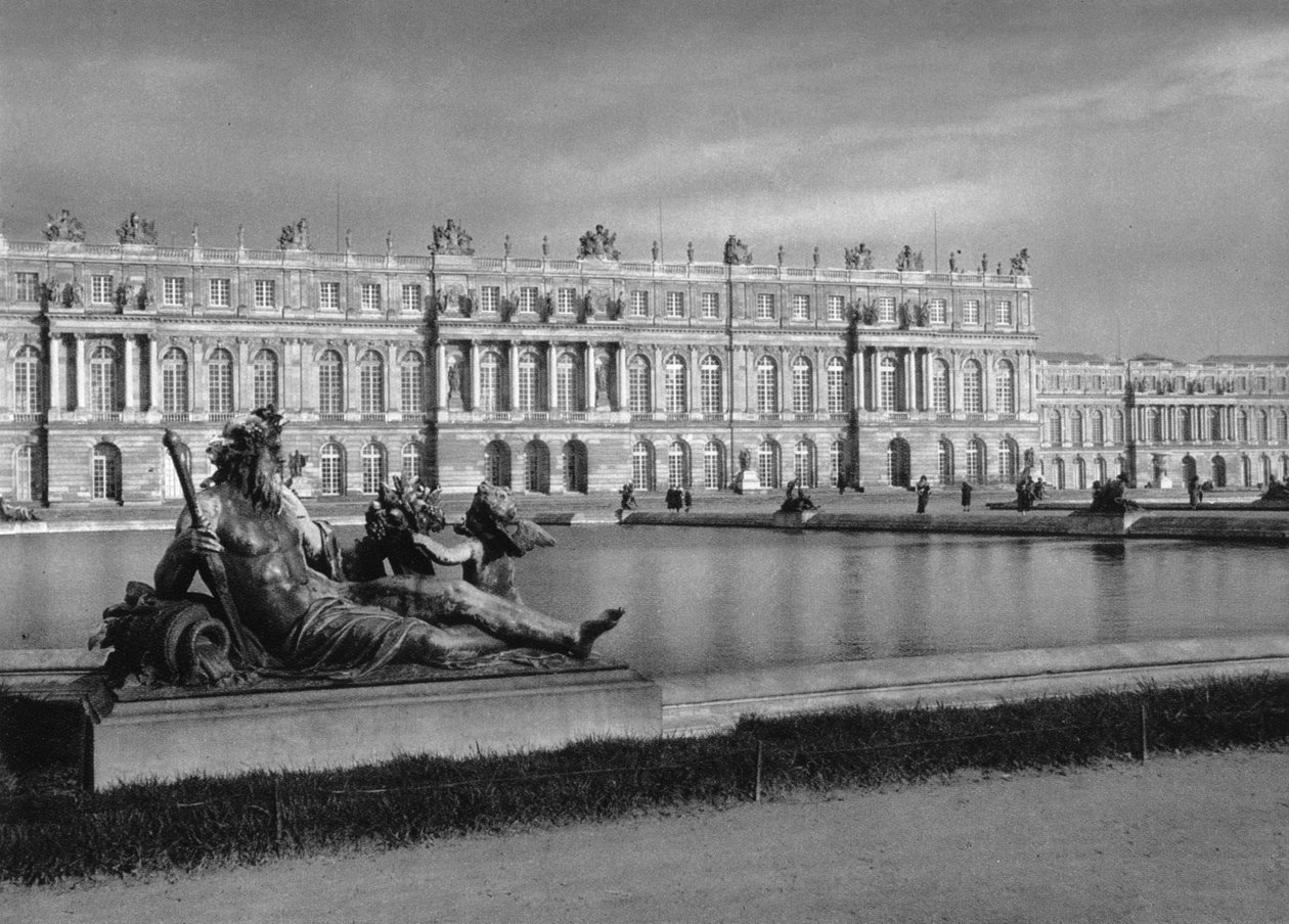 Pałac wersalski, Francja, 1937 autorstwa Martin Hurlimann