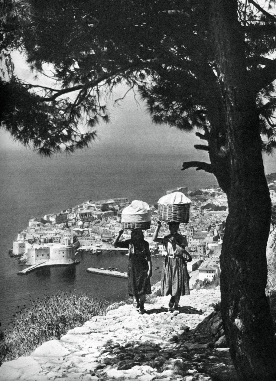 Dubrownik, Chorwacja, 1937 autorstwa Martin Hurlimann