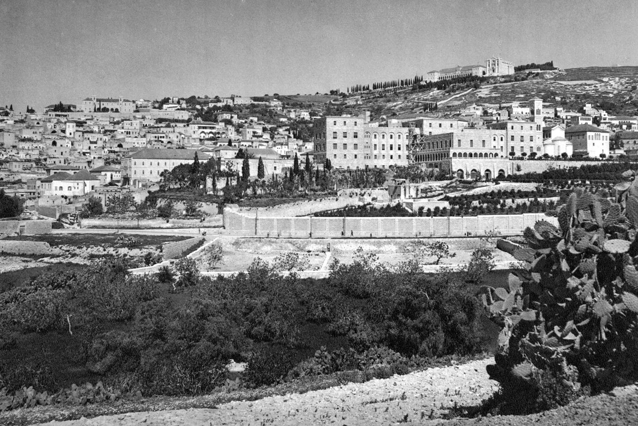 Nazaret, 1937 autorstwa Martin Hurlimann