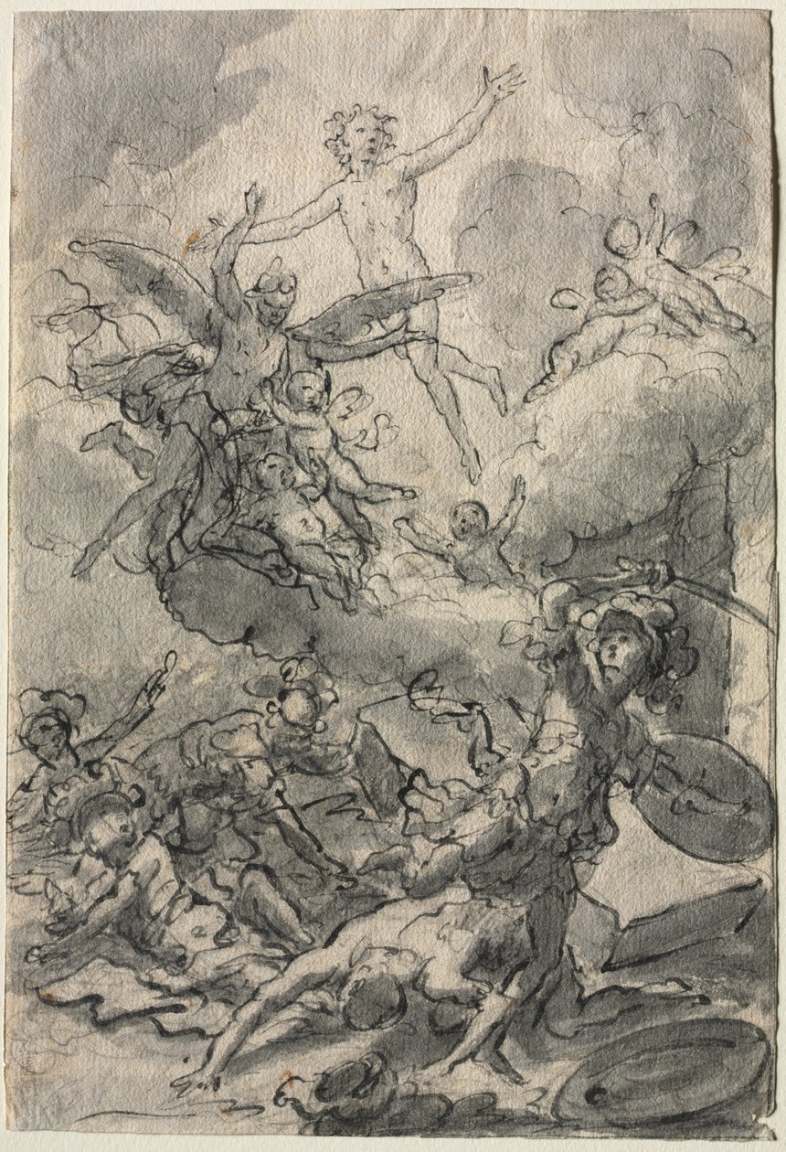 Zmartwychwstanie. autorstwa Martin Johann Schmidt