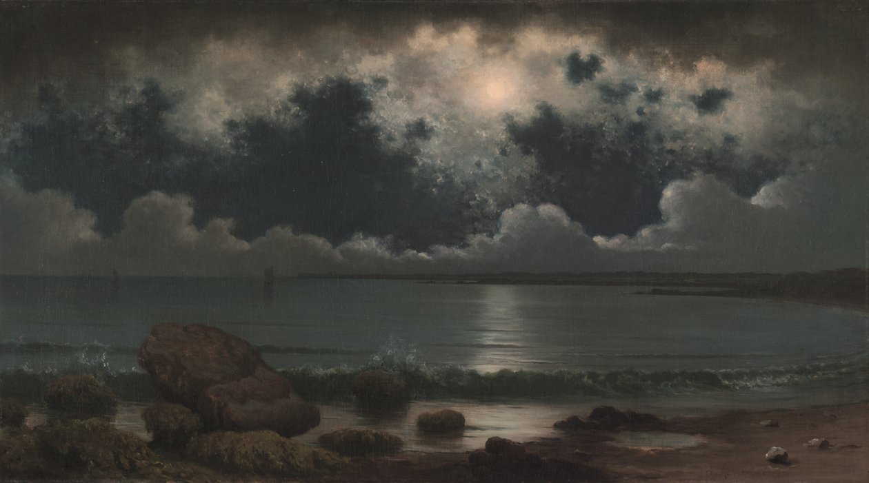 Point Judith, Rhode Island, 1867-1868. autorstwa Martin Johnson Heade