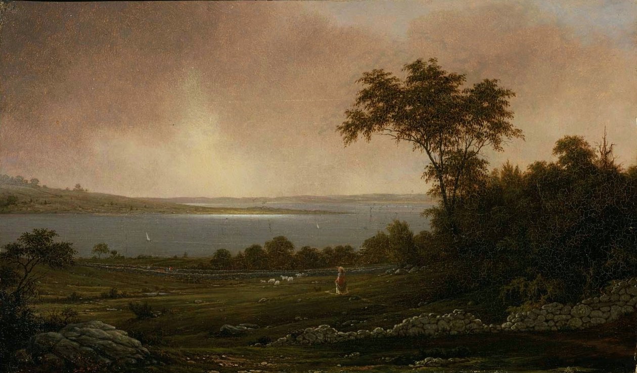 Krajobraz Rhode Island autorstwa Martin Johnson Heade
