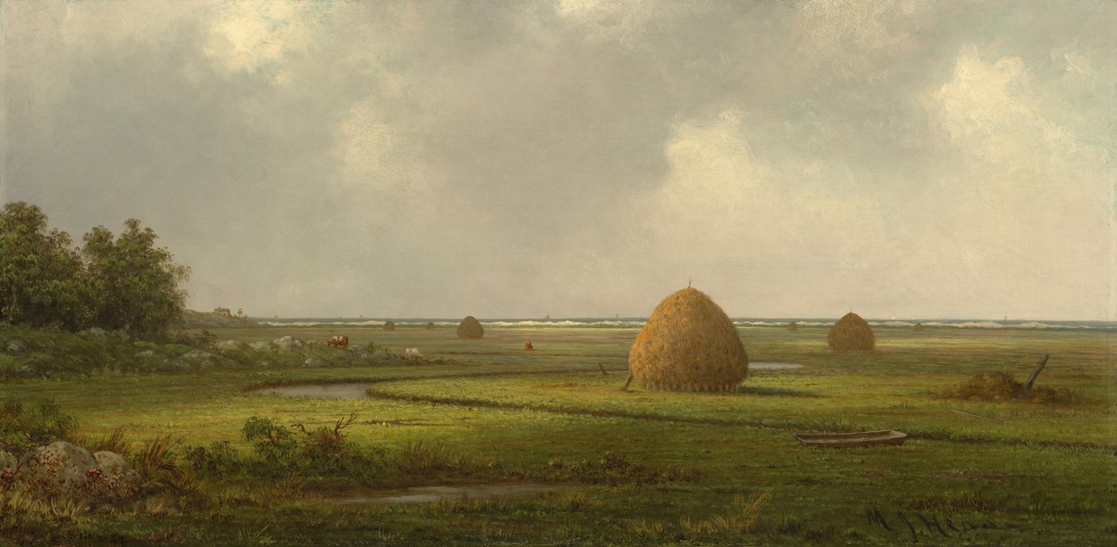 Widok na Marshfield autorstwa Martin Johnson Heade