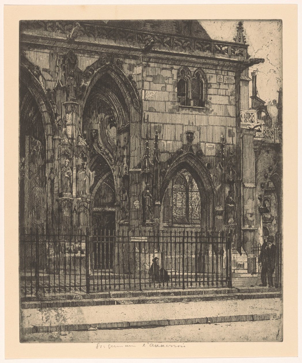 Fasada Saint-Germain-l