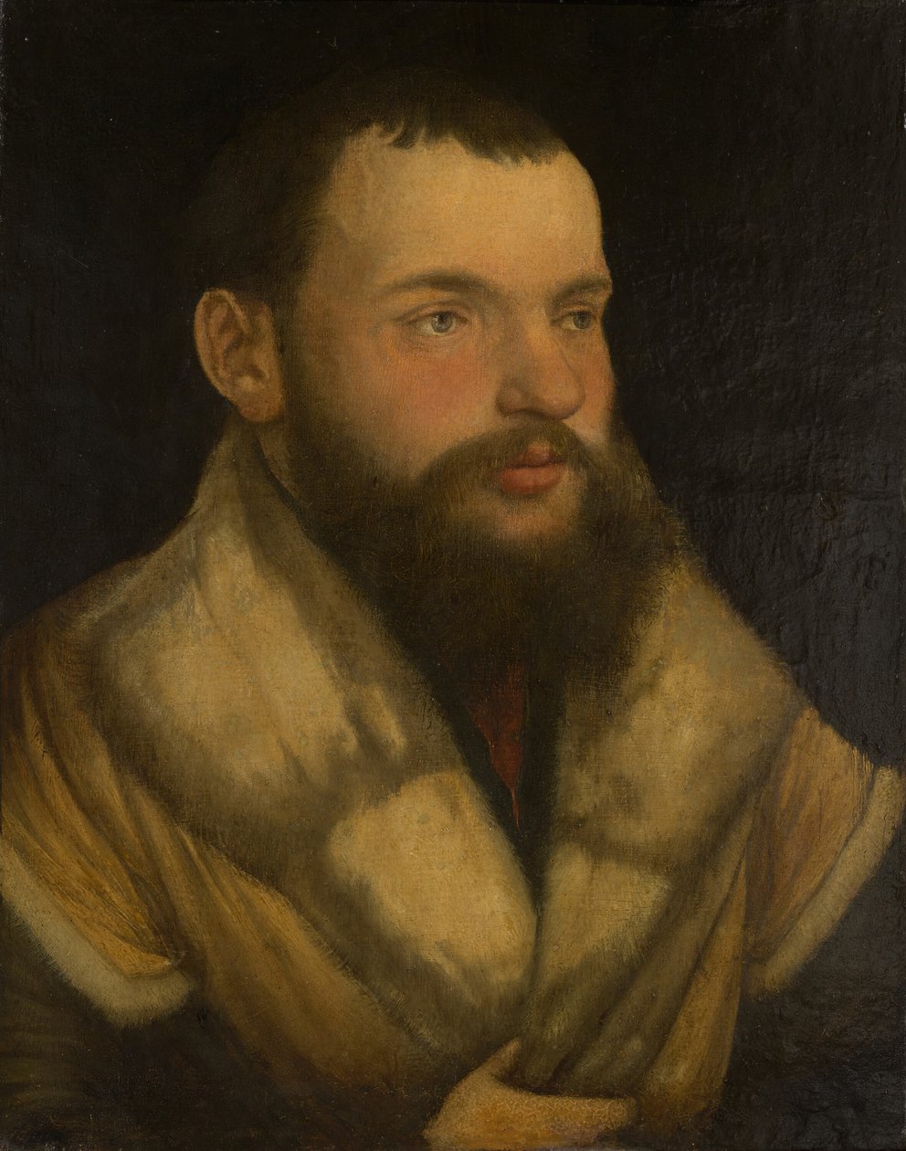 Portret mężczyzny, 152030. autorstwa Martin Schaffner