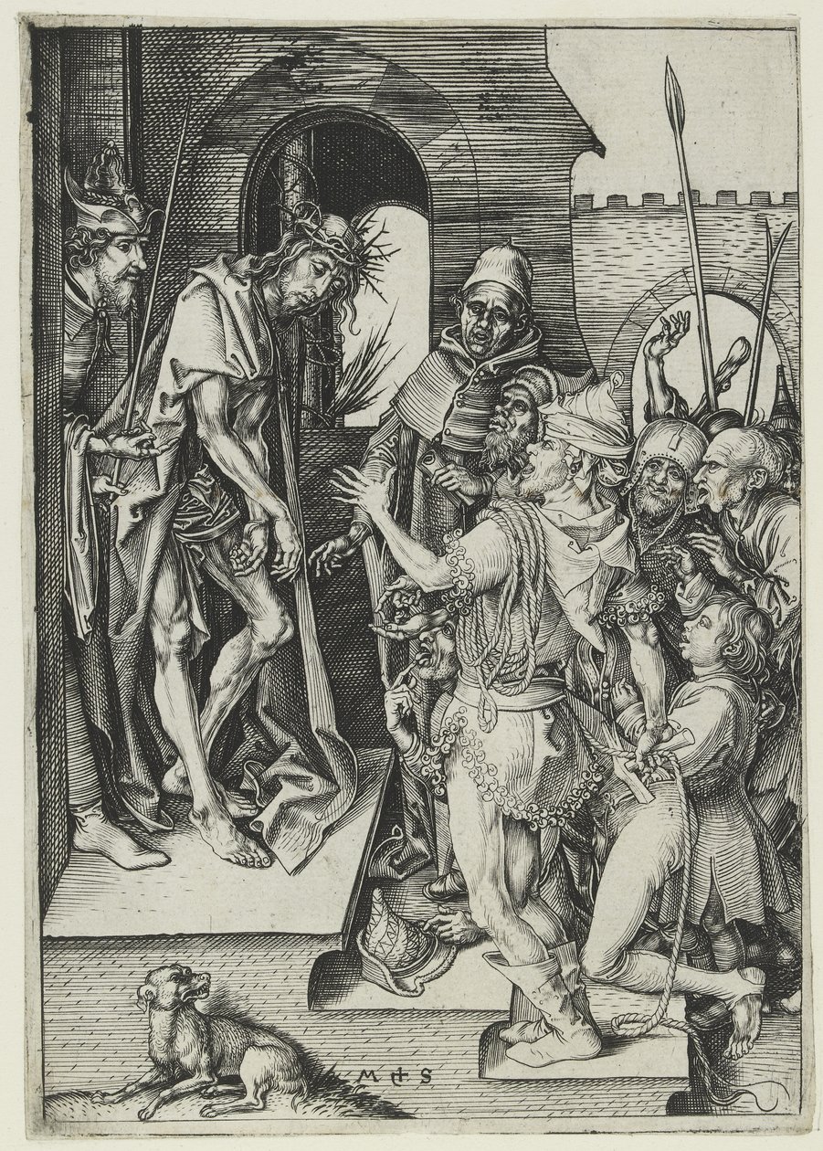 Ecce Homo autorstwa Martin Schongauer