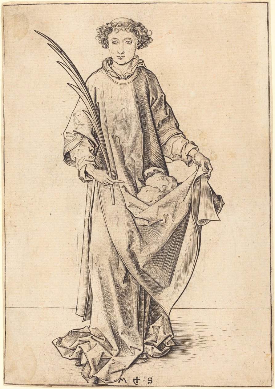 Św autorstwa Martin Schongauer