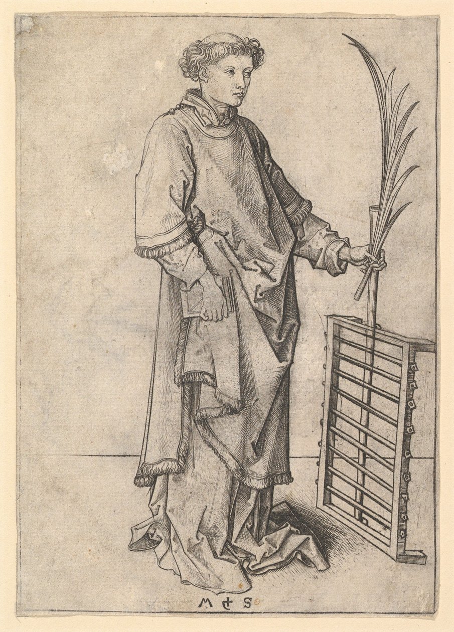 św. 1435-1491. autorstwa Martin Schongauer
