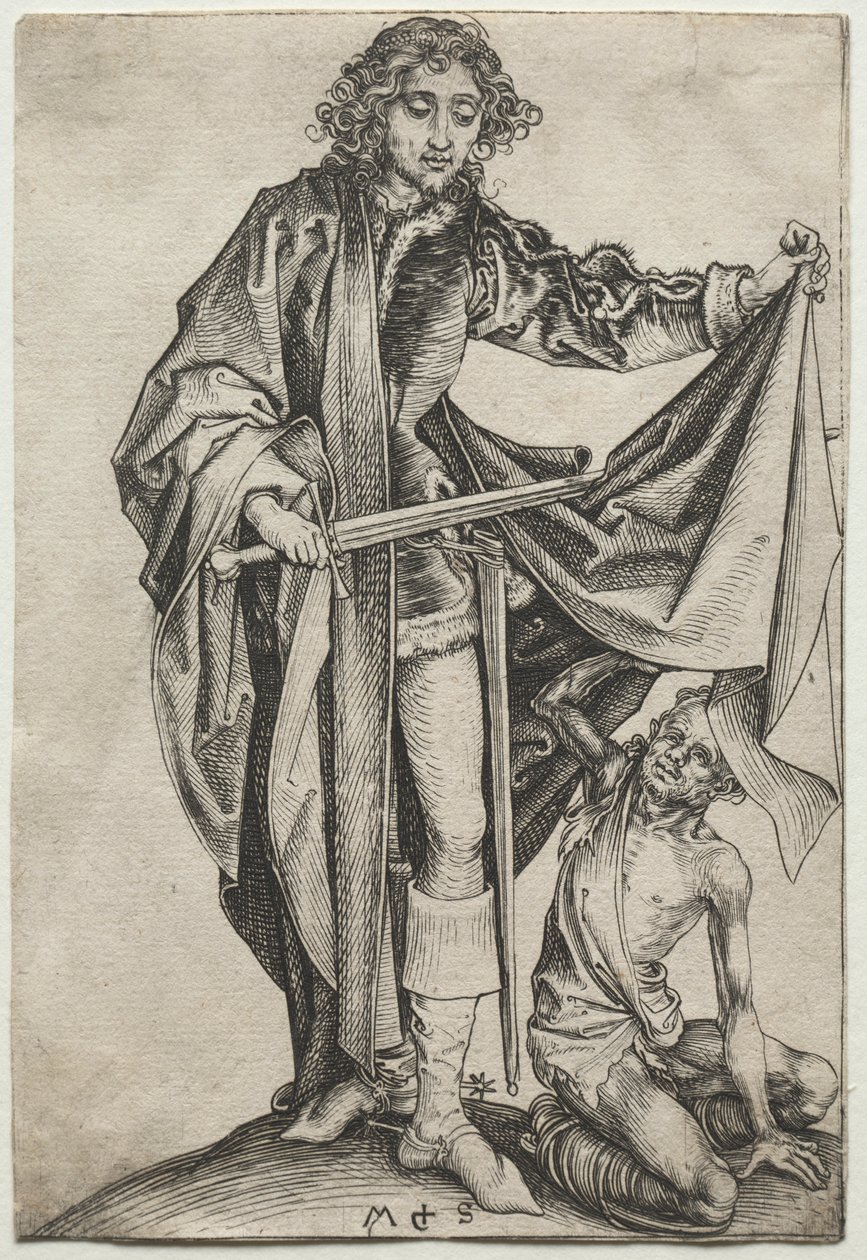 św. autorstwa Martin Schongauer