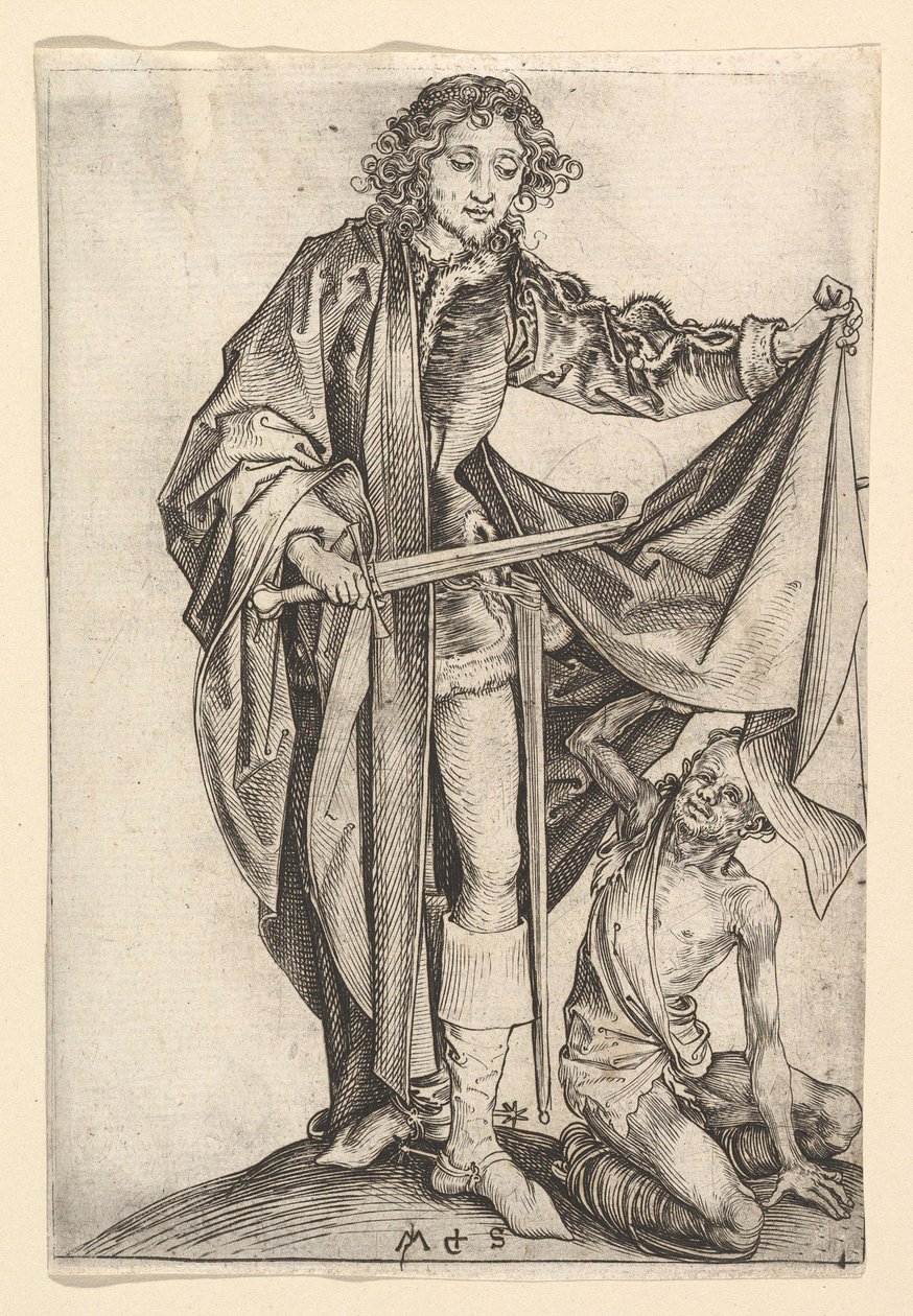 św. 1435-1491. autorstwa Martin Schongauer