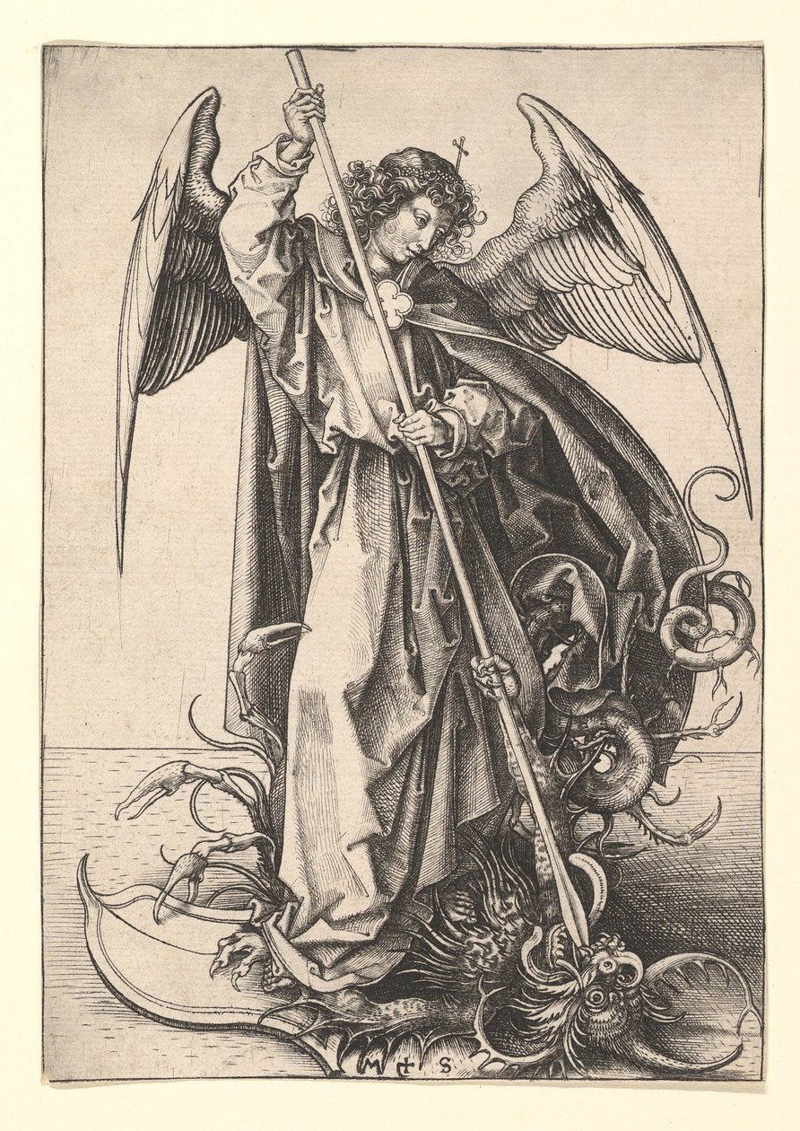św. 1435-1491. autorstwa Martin Schongauer