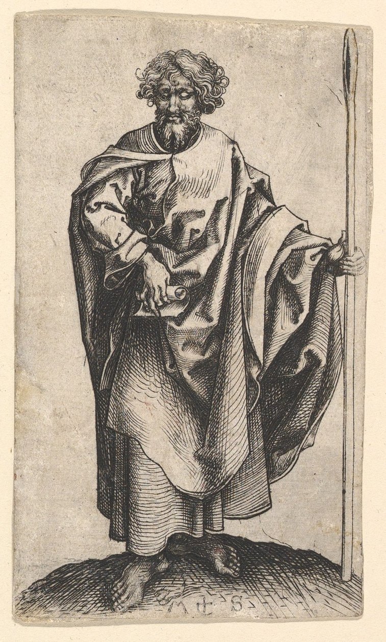 św. 1435-1491. autorstwa Martin Schongauer