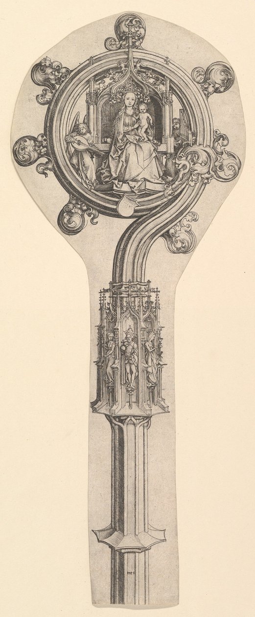 Pastorał, ca. 1435-1491. autorstwa Martin Schongauer