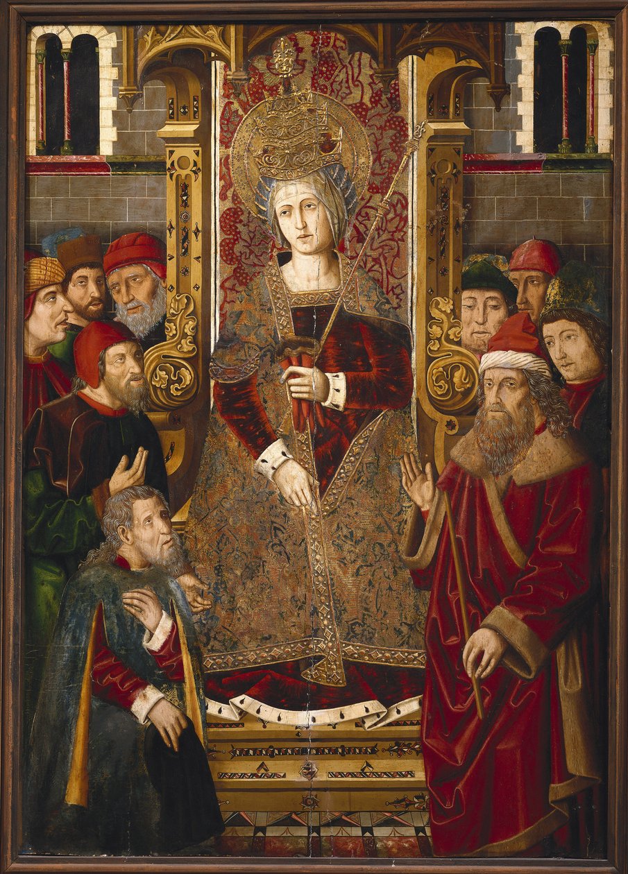 Święta Heleno autorstwa Martin & Ximenez Miguel (fl.1466 1505) Bernat