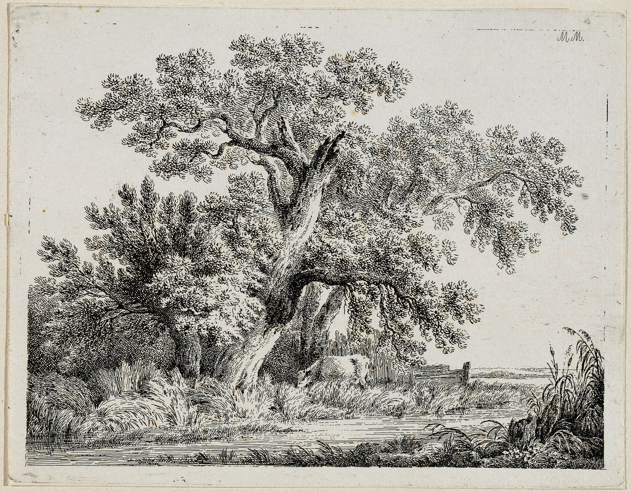 krajobraz autorstwa Martin von Molitor
