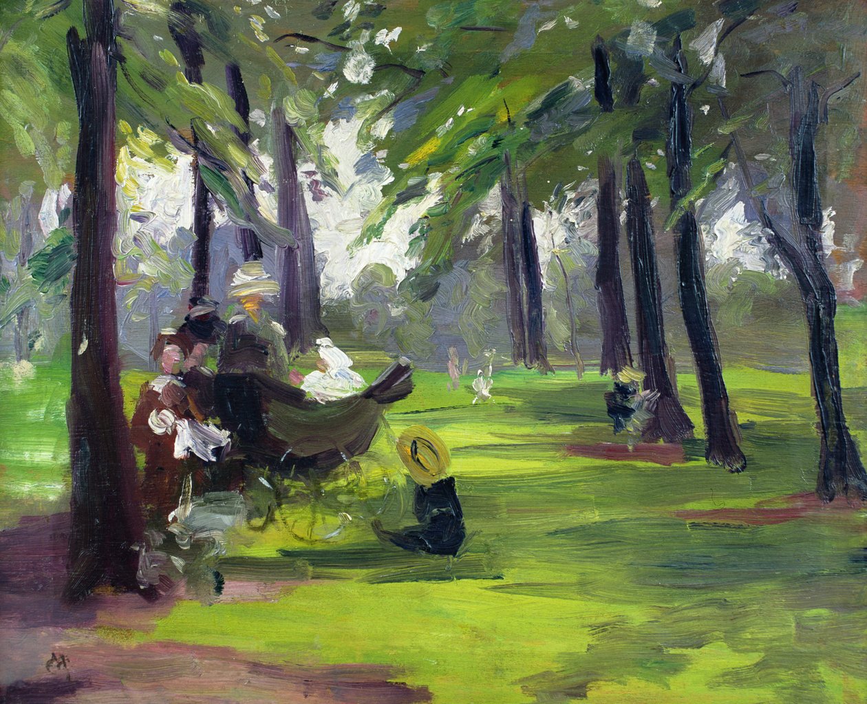 W parku autorstwa Mary C. Greene
