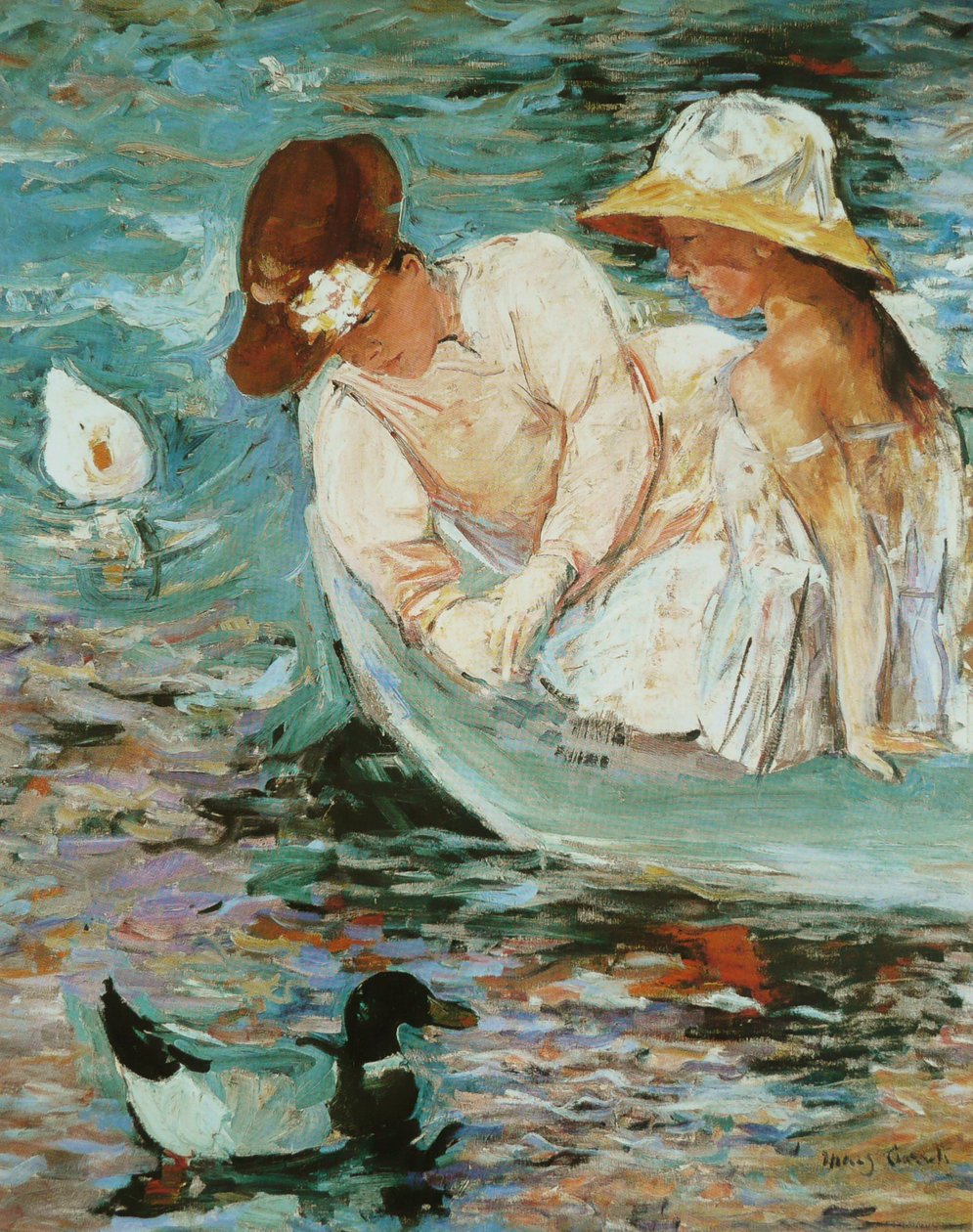 Summertimenfranzais: Lato autorstwa Mary Cassatt