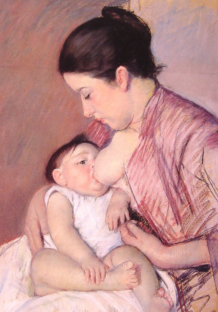 Macierzyństwo autorstwa Mary Cassatt