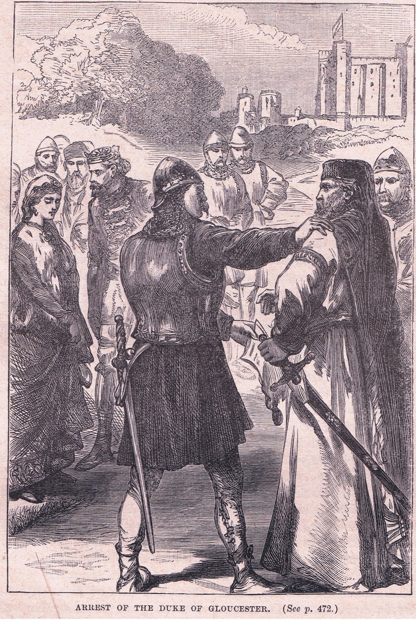 Aresztowanie księcia Gloucester autorstwa Mary L. Gow