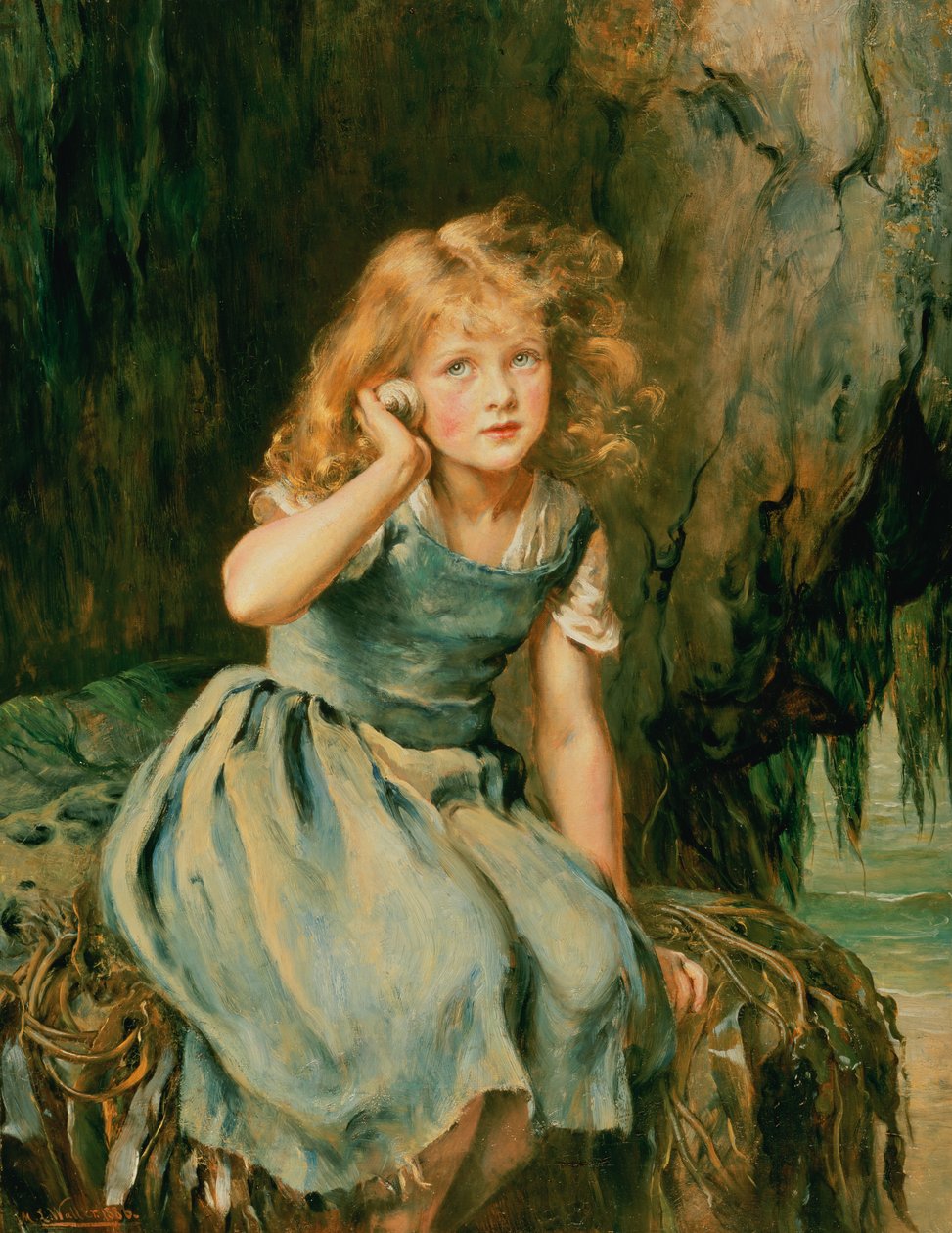 Słuchanie morza autorstwa Mary Lemon Waller