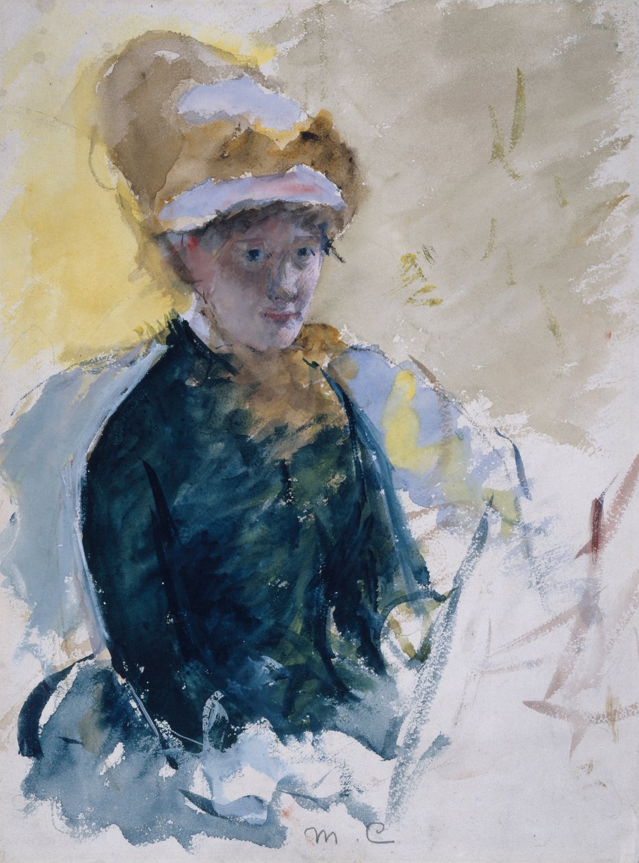 Autoportret Mary Cassatt autorstwa Mary Cassatt