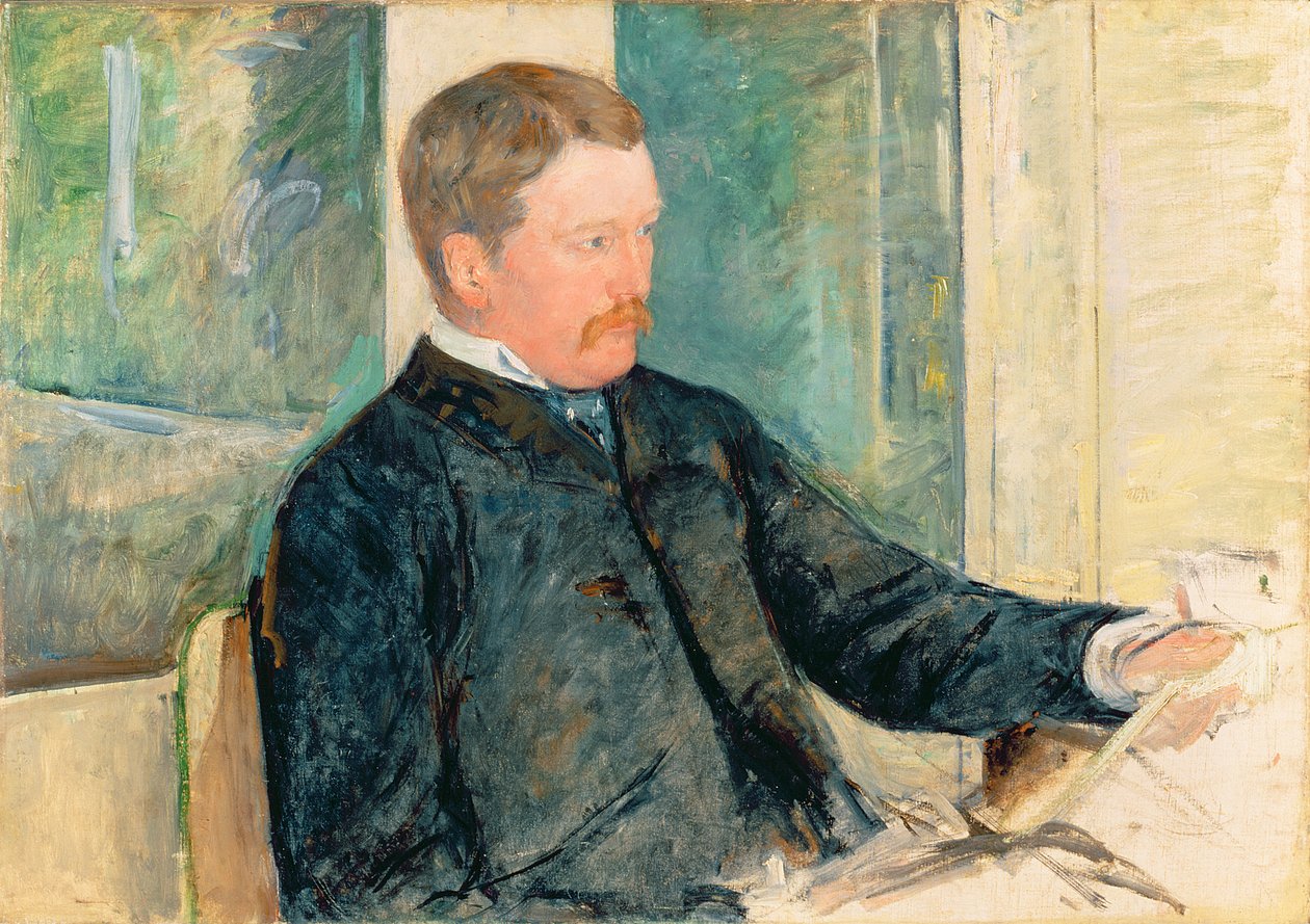 Portret Aleksandra J. Cassatta, ok.1880 autorstwa Mary Cassatt
