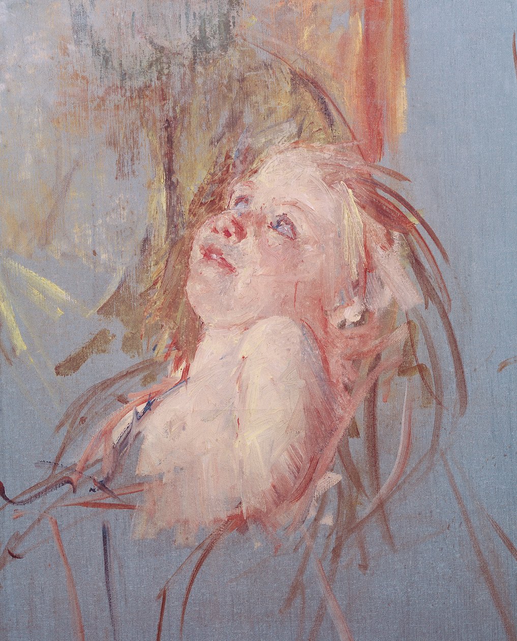 Małe dziecko w ramionach matki autorstwa Mary Cassatt