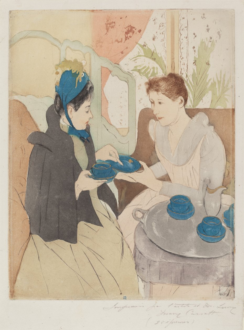 Popołudniowa Herbata autorstwa Mary Cassatt