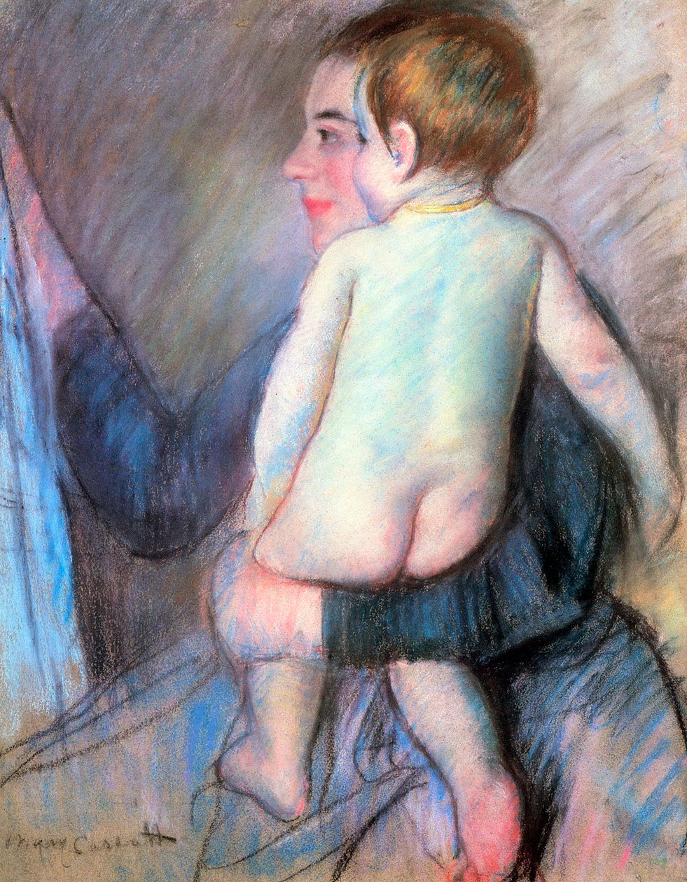 Pod oknem, 1889. autorstwa Mary Cassatt