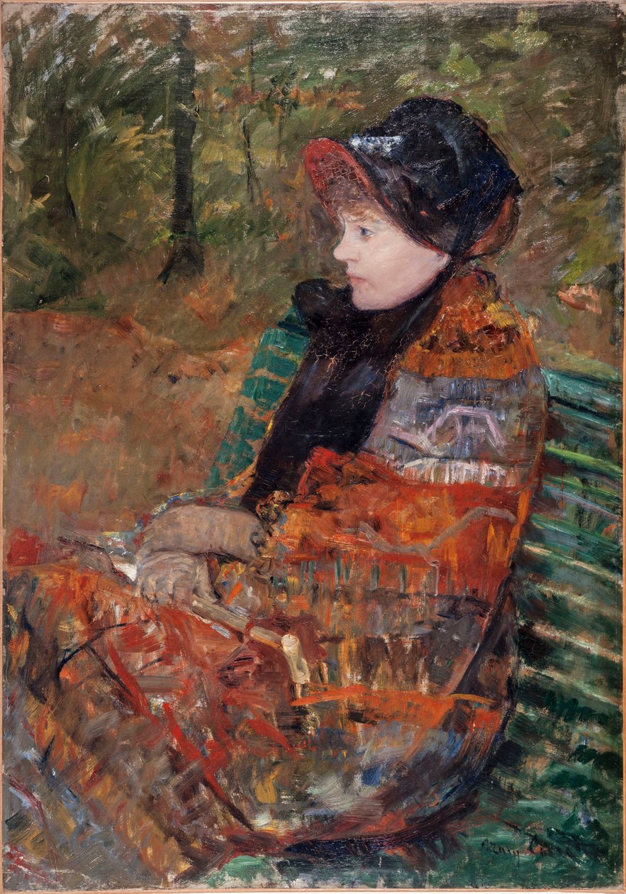 Jesień. Portret Lydii Cassatt, 1880. autorstwa Mary Cassatt