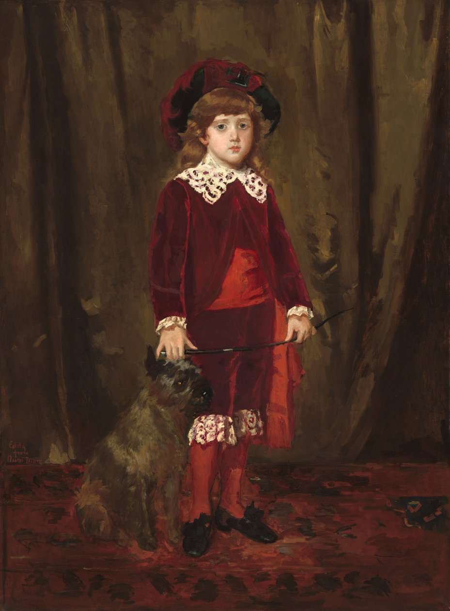 Eddy Cassatt Edward Buchanan Cassatt, 1875. autorstwa Mary Cassatt