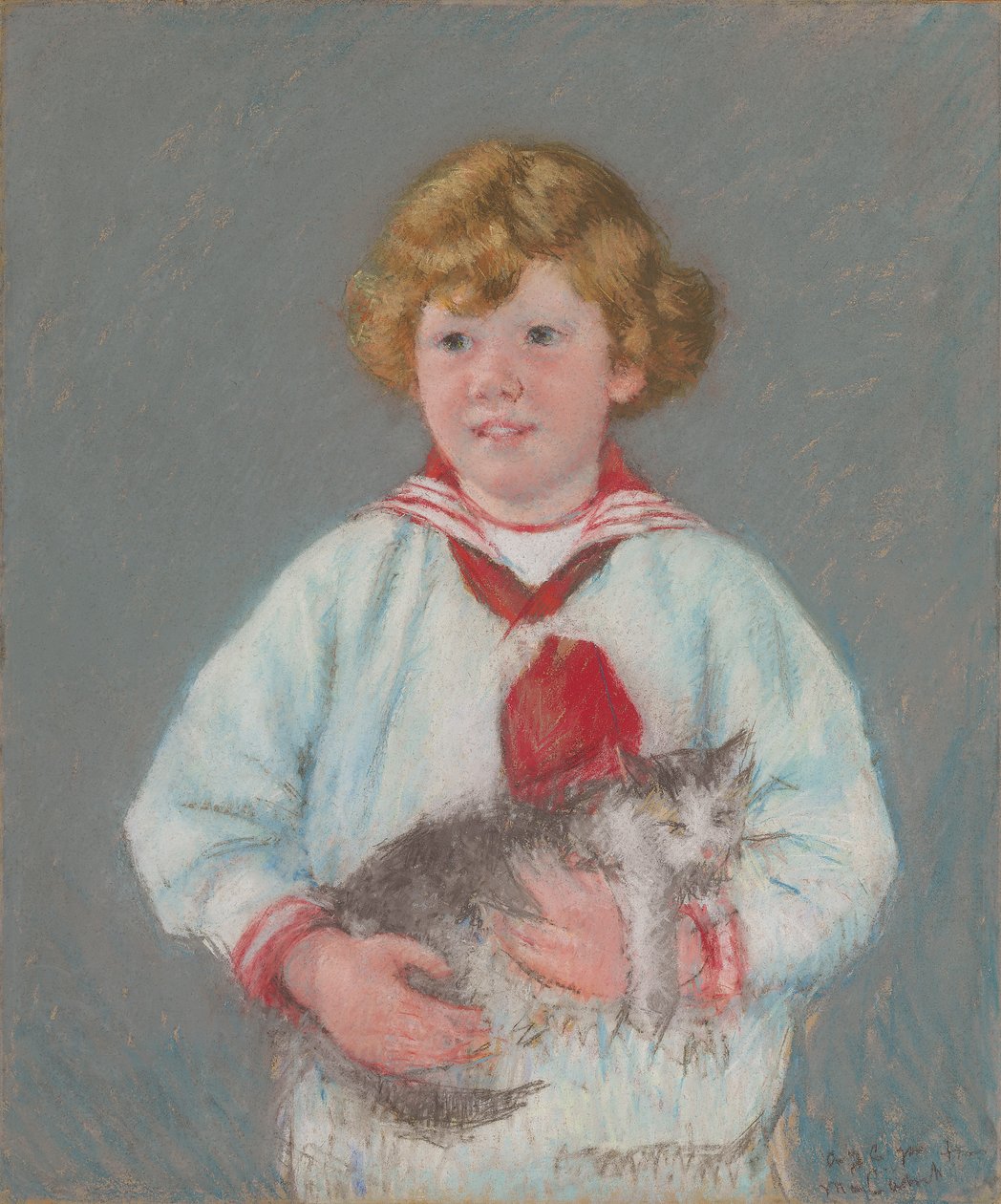 Mistrz Alexander J. Cassatt, Jr., 1914 autorstwa Mary Cassatt