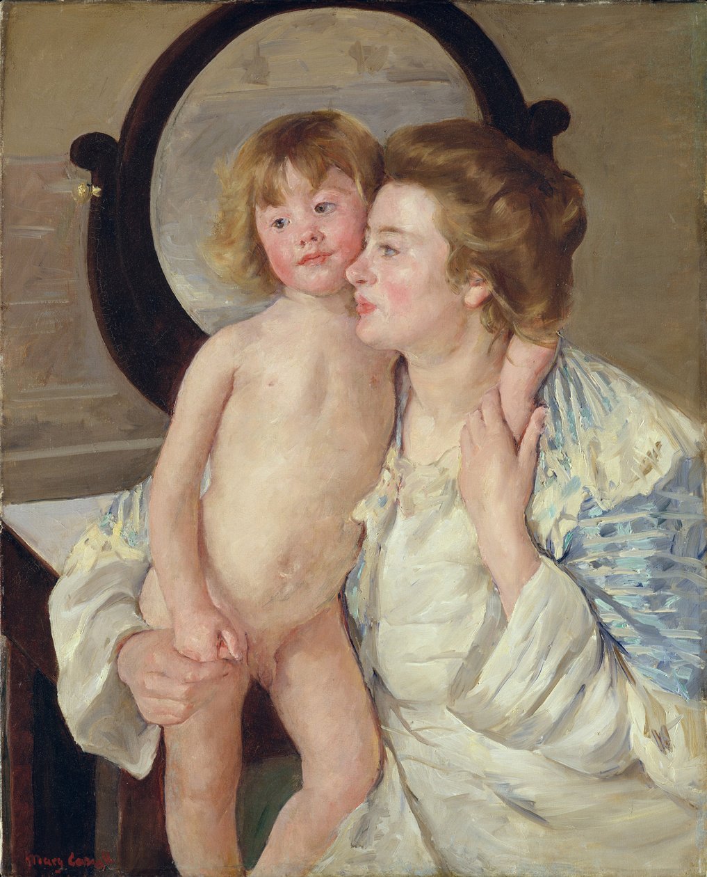 Matka i chłopiec, ok.1899 autorstwa Mary Cassatt