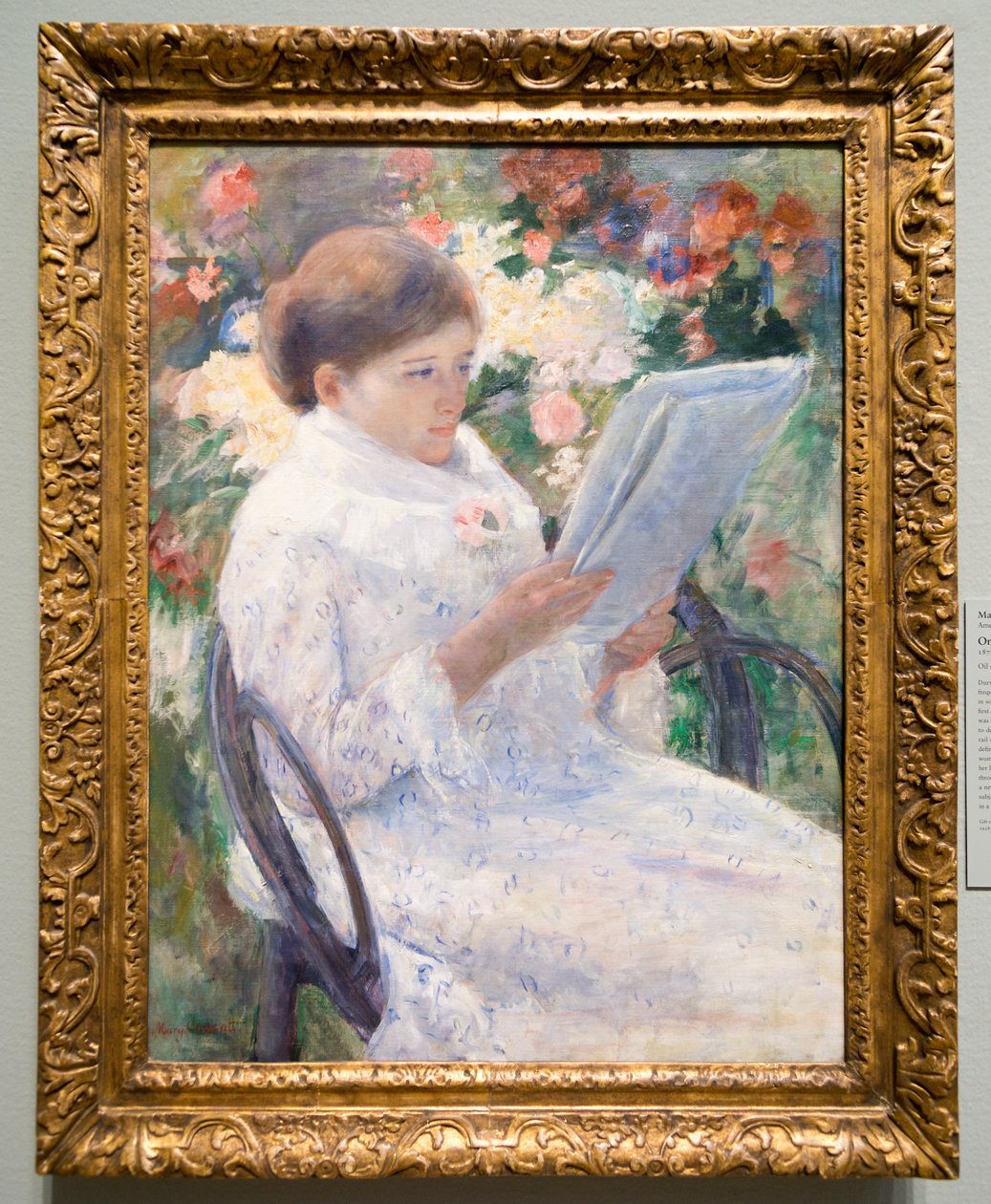 Na balkonie autorstwa Mary Cassatt