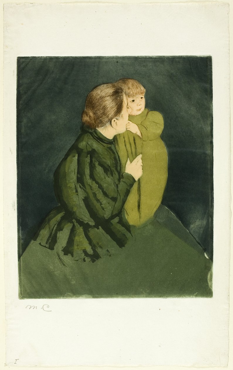 Chłopska Matka i Dziecko autorstwa Mary Cassatt