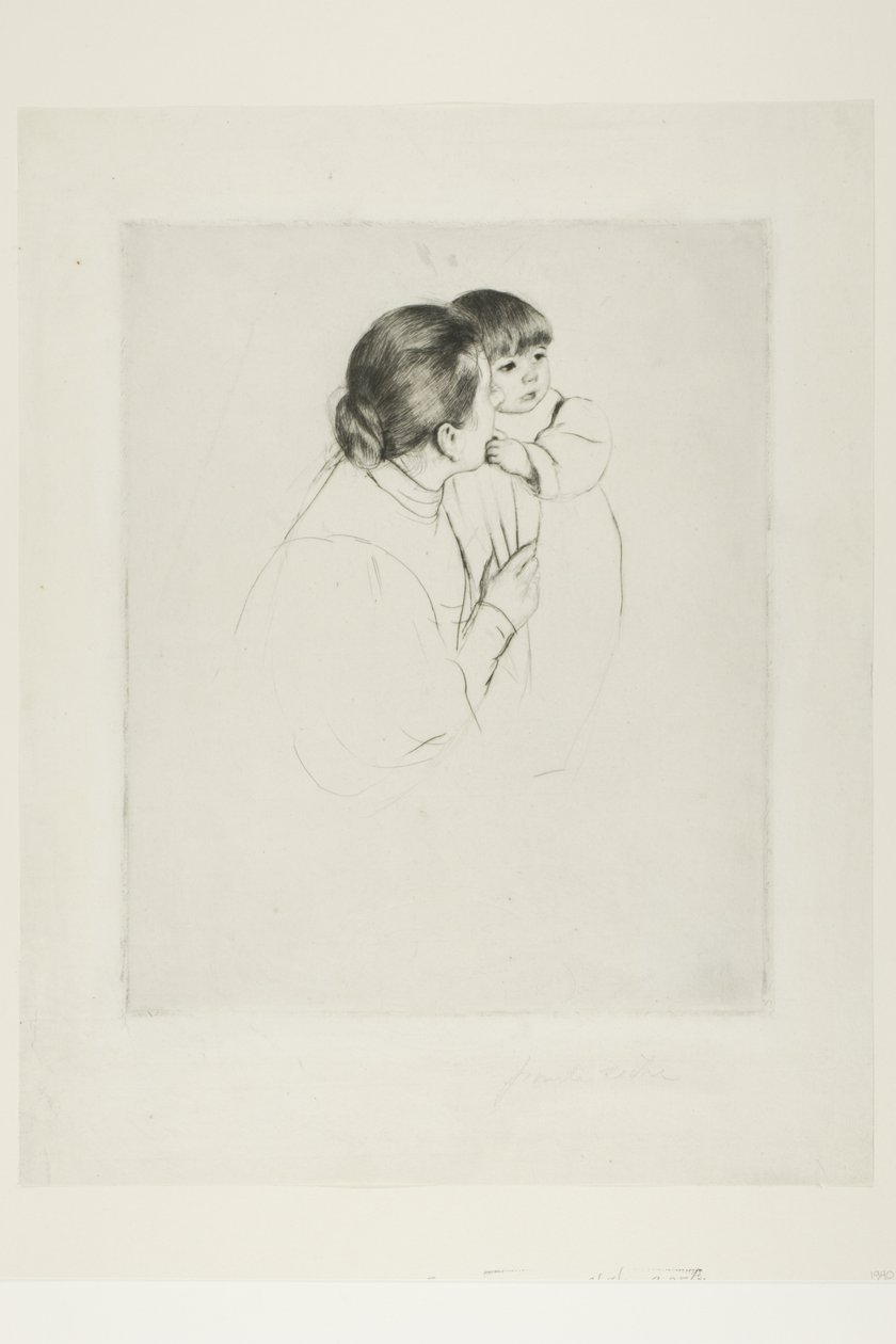 Chłopska Matka i Dziecko autorstwa Mary Cassatt